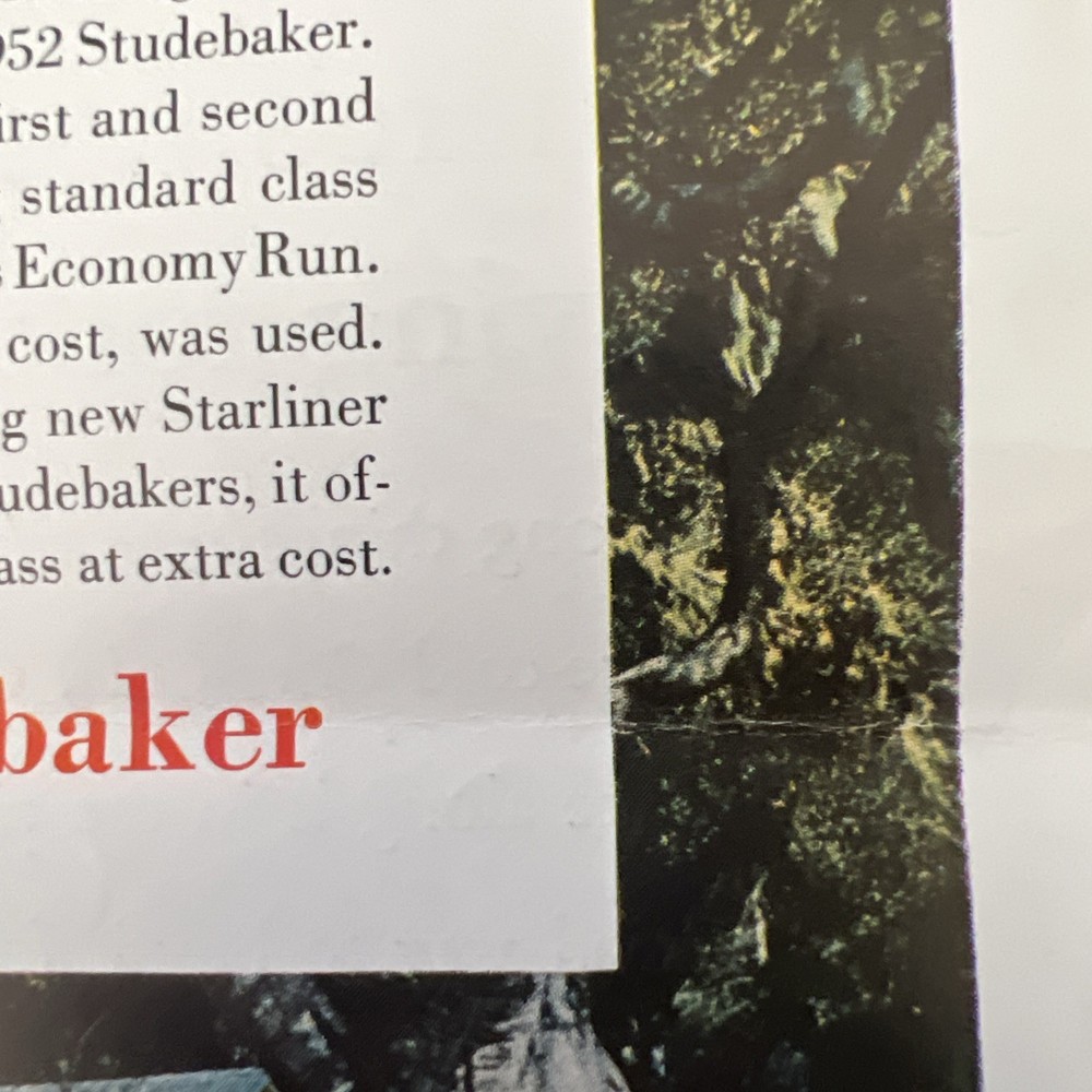 Better Homes & Gardens 1952 Advertisement '52 Studebaker & Coca-Cola On Reverse