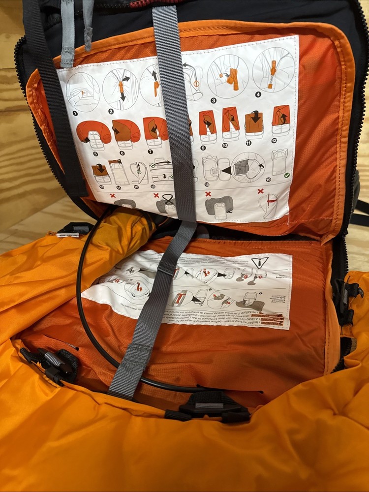 BCA Float E2-25 E2 Airbag System Backpack - Black/Orange S/M Torso