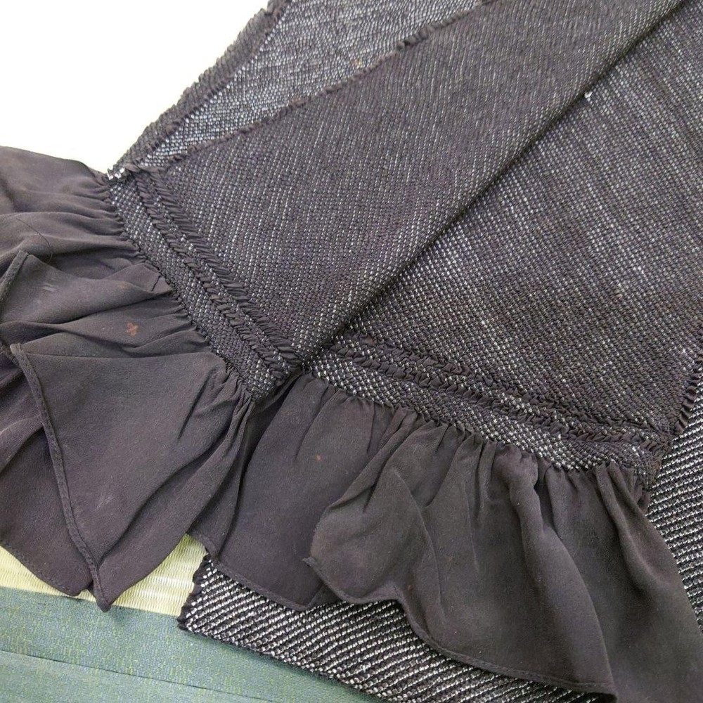 All-drawn pure silk Heiko obi
