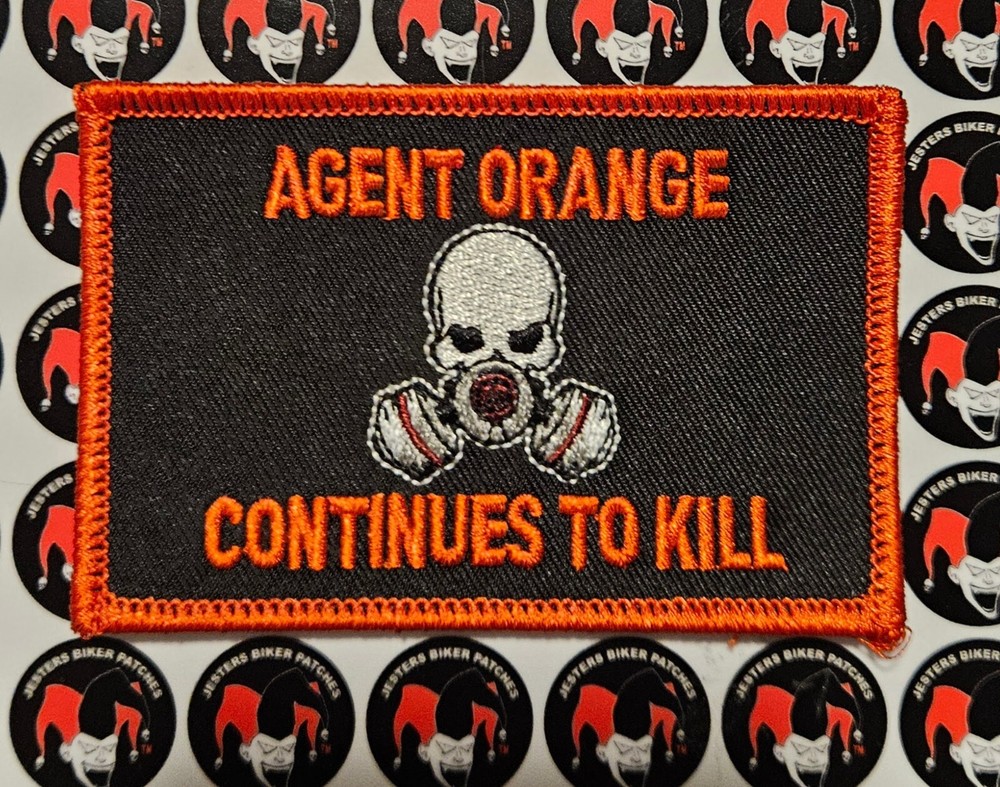 Agent Orange Embroidered Patch MM009