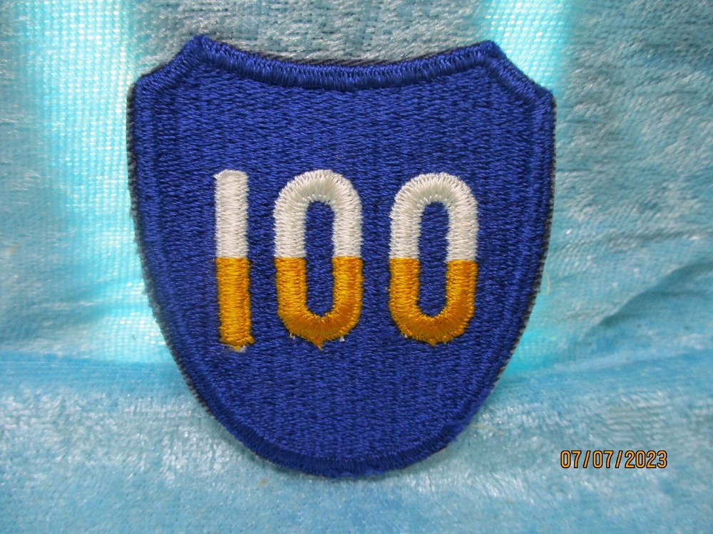 US Army 100th Division Military Patch