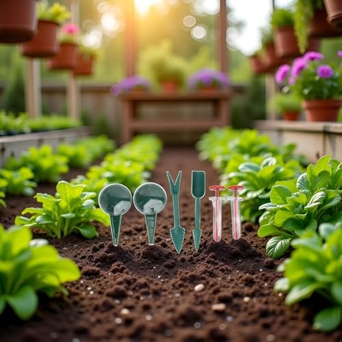 6Pcs Mini Sowing Seed Dispenser, Seed Planter Tool, Handheld Seed Planter,