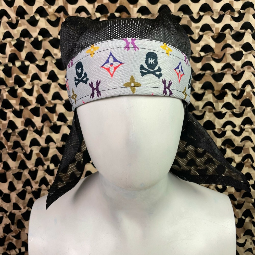 NEW HK Army Headwrap - Monogram Bone/Multi
