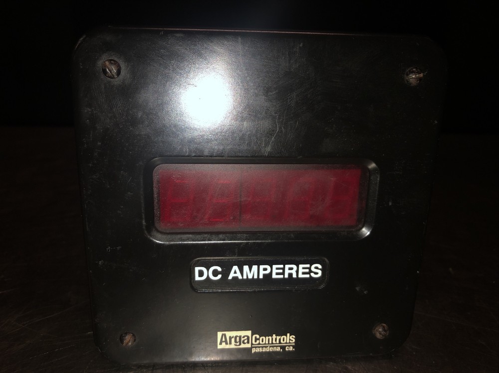 Arga Controls 25-452 Digital Switch Board DC Ammeter