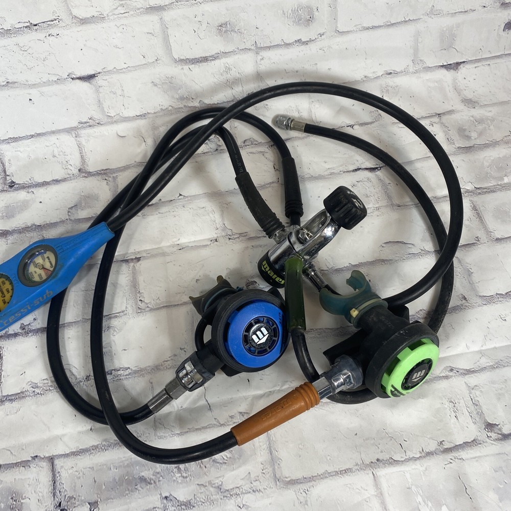 Mares Regulators Cressi-Sub Diving Console Scuba Diving Octopus Bundle See Pics