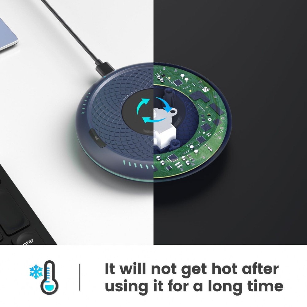 Cloudeck Mouse Mover Undetectable Mouse Jiggler with ON/Off Switch,Turn & Sto...