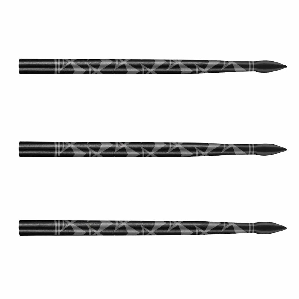 Shot Arrowhead Steel Tip Points 38mm