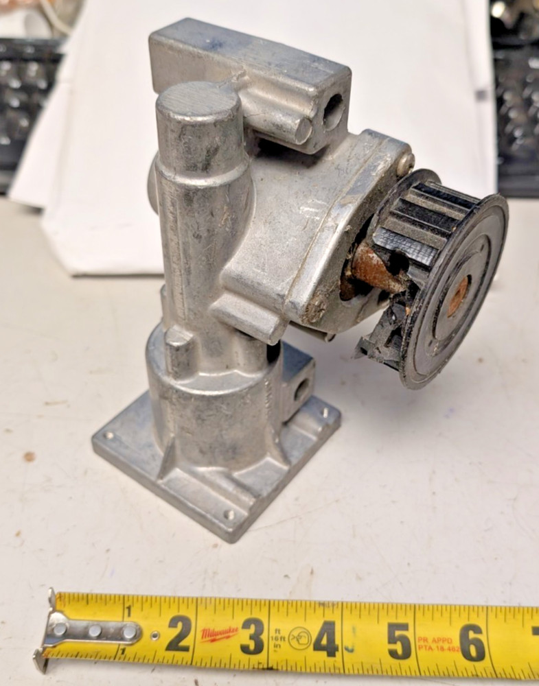Stanley Duraglide Gearbox Assembly w/ Pulley for Automatic Doors - HAS DAMAGE!!!