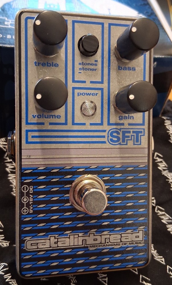 New Catalinbread SFT Ampeg Amp Emulation Overdrive Effects Pedal
