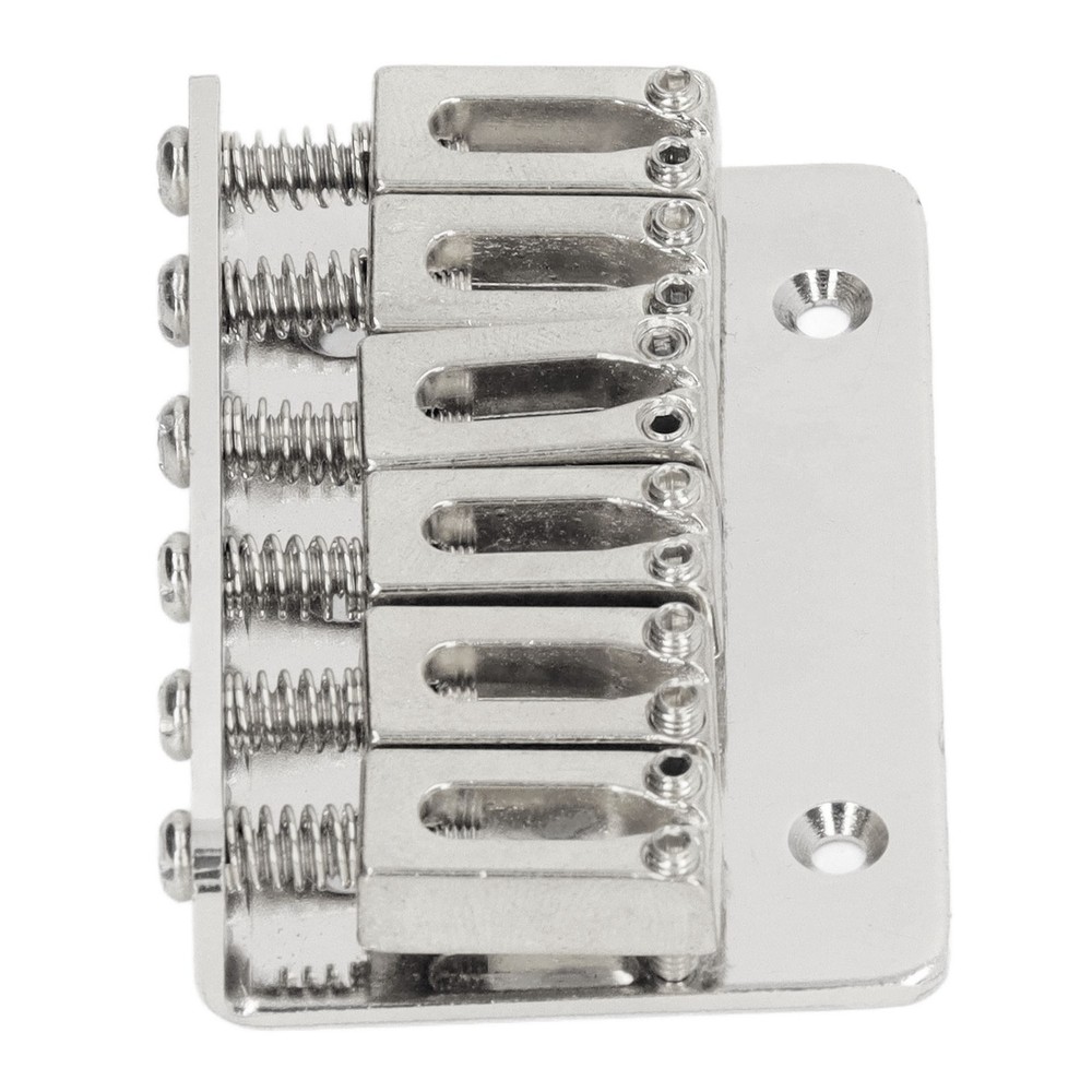 6 String Guitar Fixed Saddle Bridge Hardtail Top Loader Electric Guitar Saddle