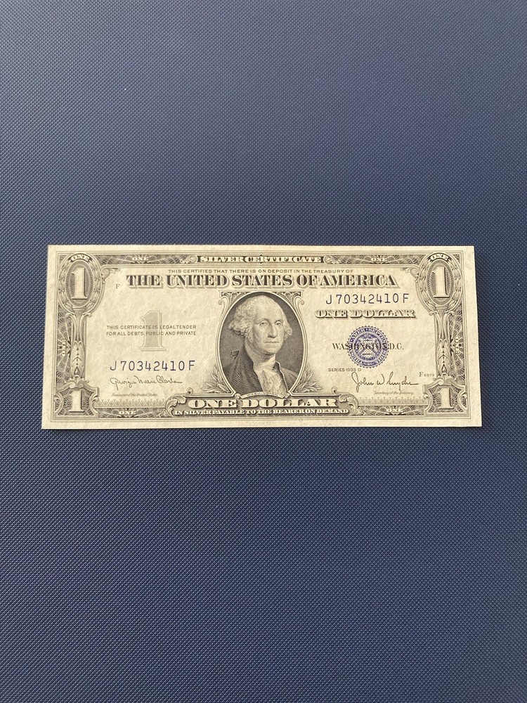 One Dollar 1935D Silver Certificate