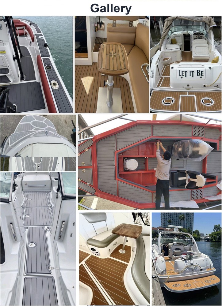 Marked pieces for 2017 Sea Ray SPX 210