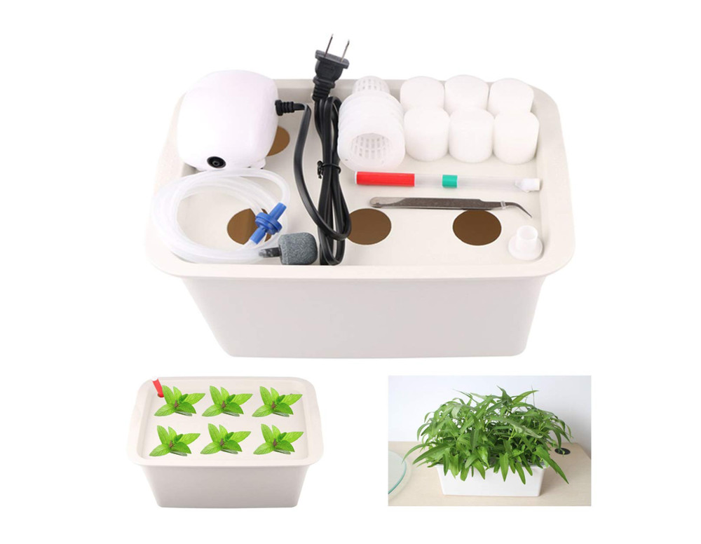 Hydroponics Grower Kit DIY Self Watering Indoor Hydroponics Tools DWC Hydroponic