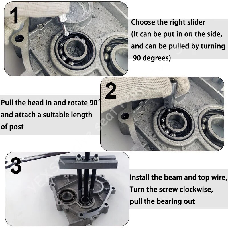 Embedded Bearing Removal Tool Small Insert Bearing Puller Special Disassembly