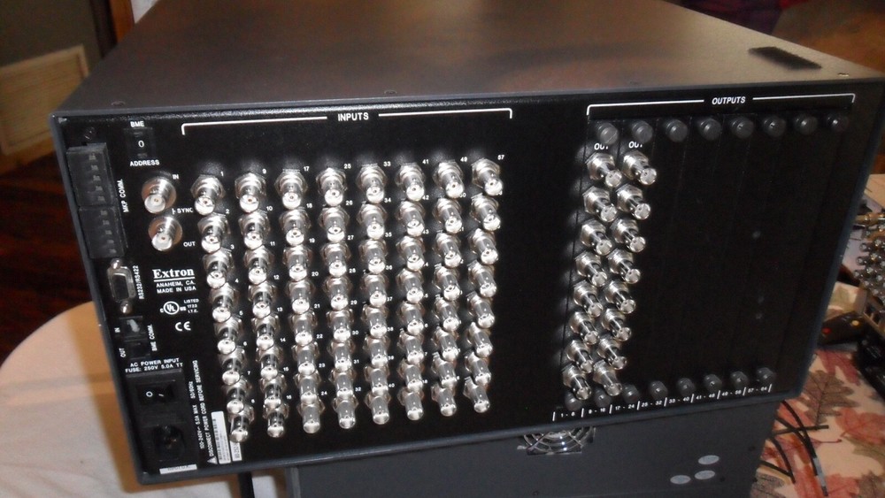 extron video and audio matrix 6400