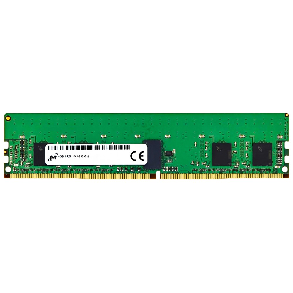 Micron 4GB 1Rx8 PC4-2400T RDIMM DDR4-19200 ECC REG Registered Server Memory RAM