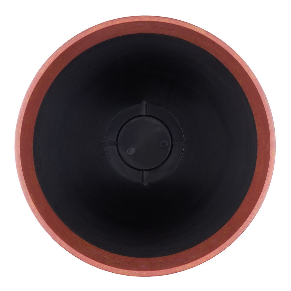 18-Inch Rust Finish Durable Planter