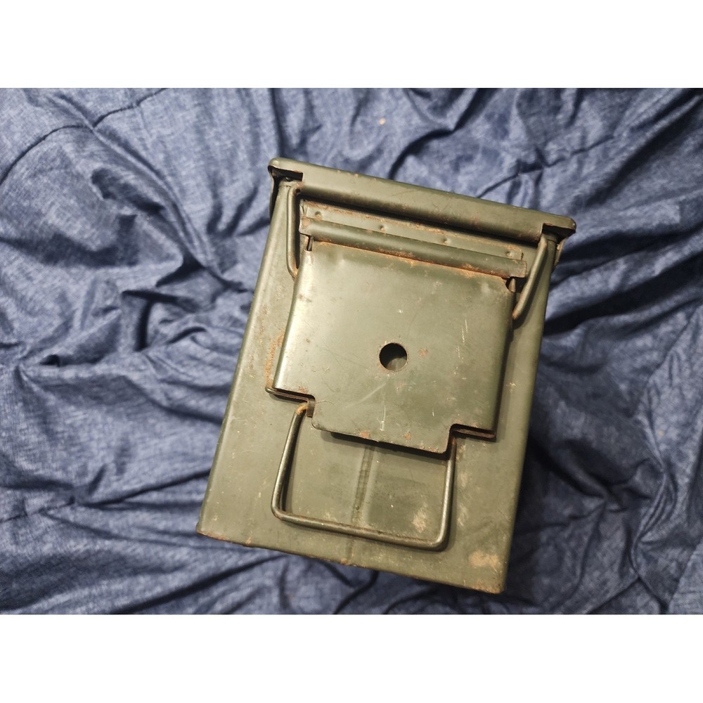Old ammo box with cleanning kit