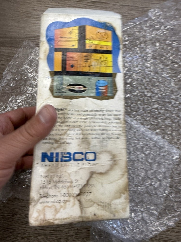 Nibco Just Right Circulating System VALVE, OPEN BOX, AS IS!