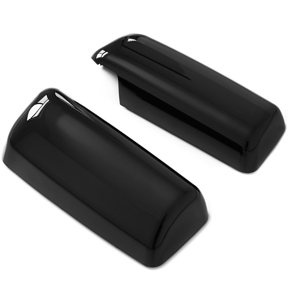 For Peterbilt 579 Black Driver & Passenger Side Replacement Door Mirror Covers