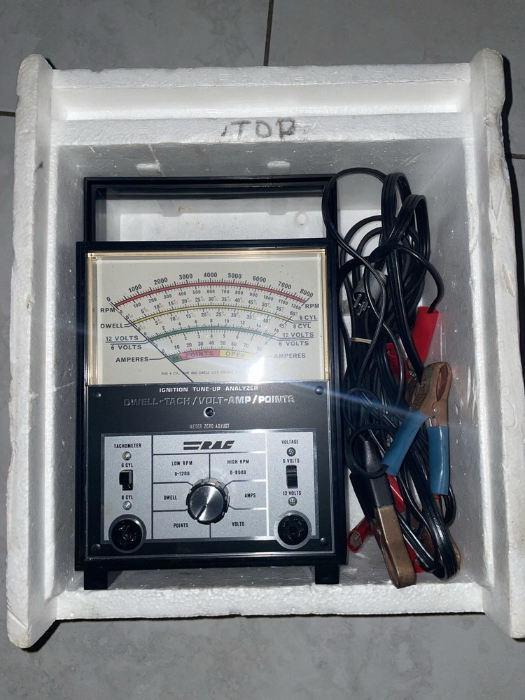 RAC Model# 566 Ignition Tune-up Analyzer With Box