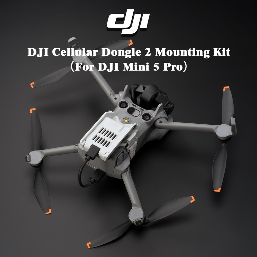 DJI Cellular Dongle 2 Mounting Kit（For DJI Mini 5 Pro） – Bracket & Cable
