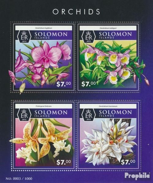 Salomoninseln 3401-3404 Sheetlet (complete issue) unmounted mint / never hinged