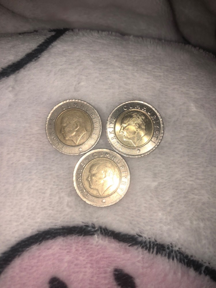 Turkey 50 Kurus 2000s ( 3 pcs )