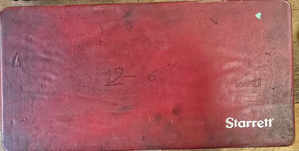 Starrett 224ARLZ Anvil Micrometer Set