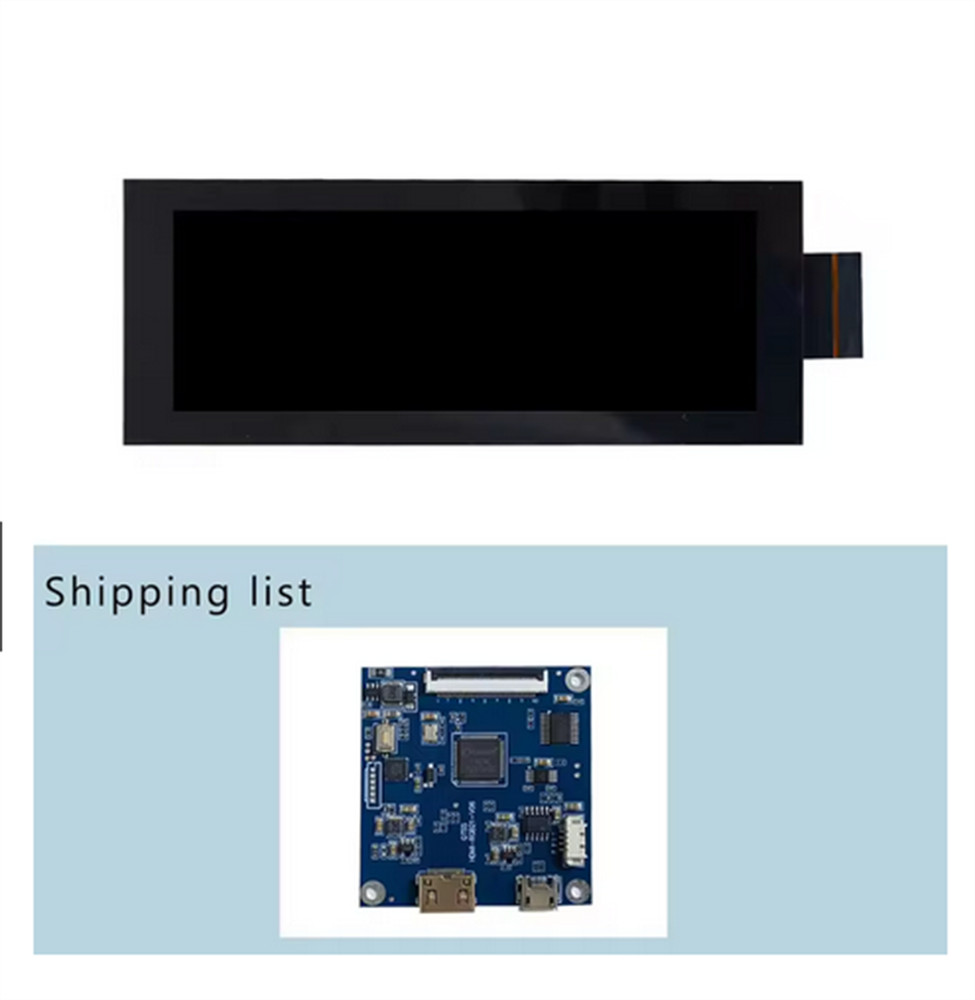 Lcd Panel Display With Hd-Mi Board 4.58" 320X960 700Nit Bar Touch Lcd Screen