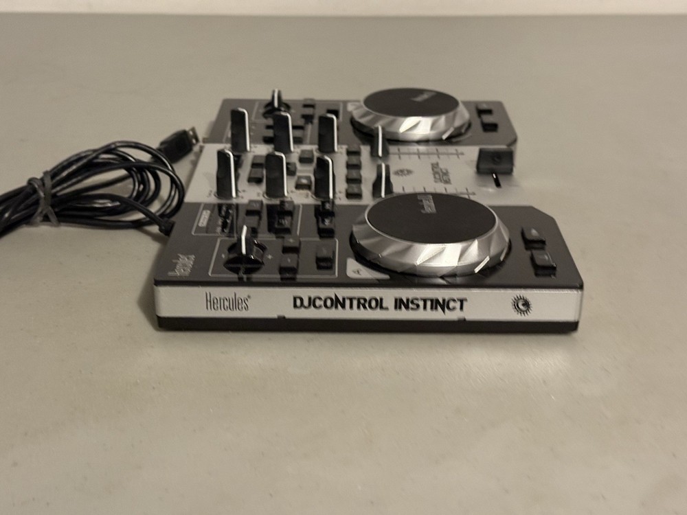 Hercules DJControl Instinct Portable USB DJ Controller PC/Mac DJ