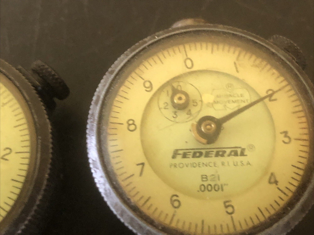 3 Federal Dial Indicators B21 .0001"
