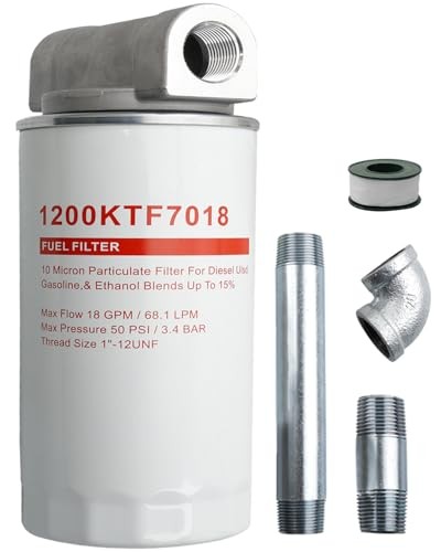1200KTF7018 Fuel Filter Spin-On Particulate Replacement for Transfer Pumps