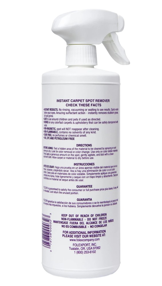 FOLEX Carpet Spot Remover - 32 oz