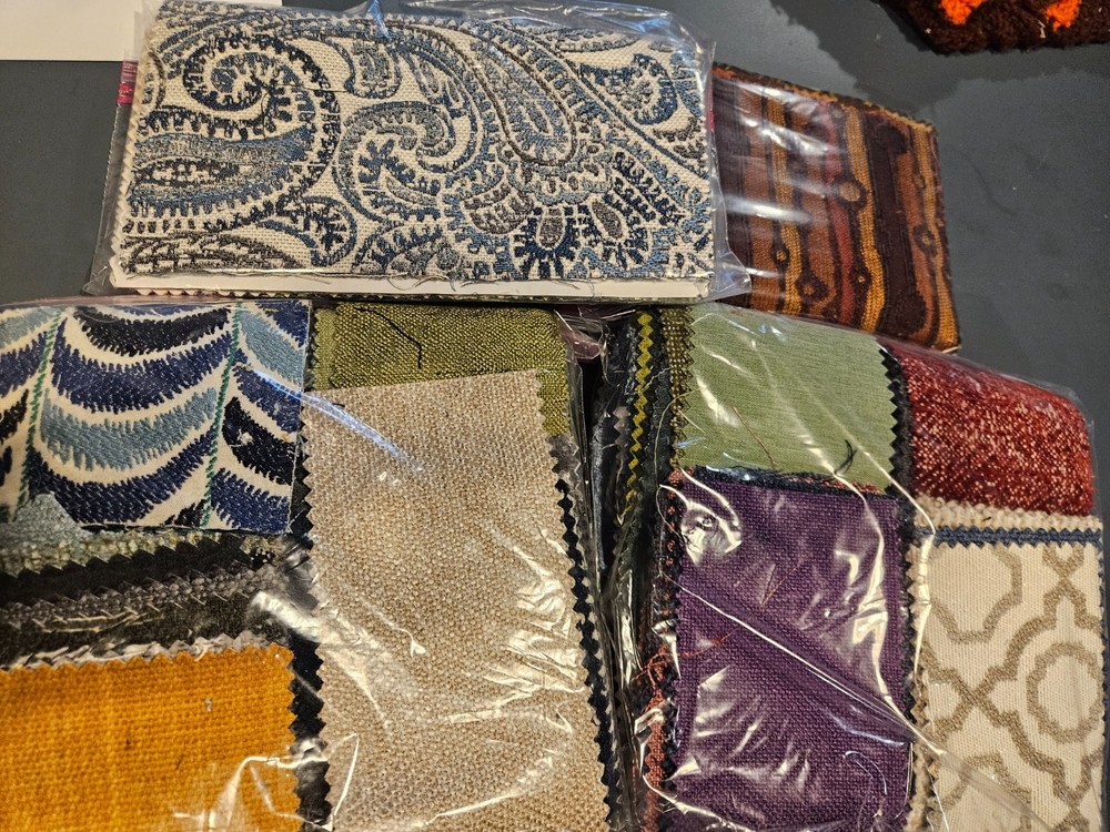 Upholstery Fabric Samples by the Pound