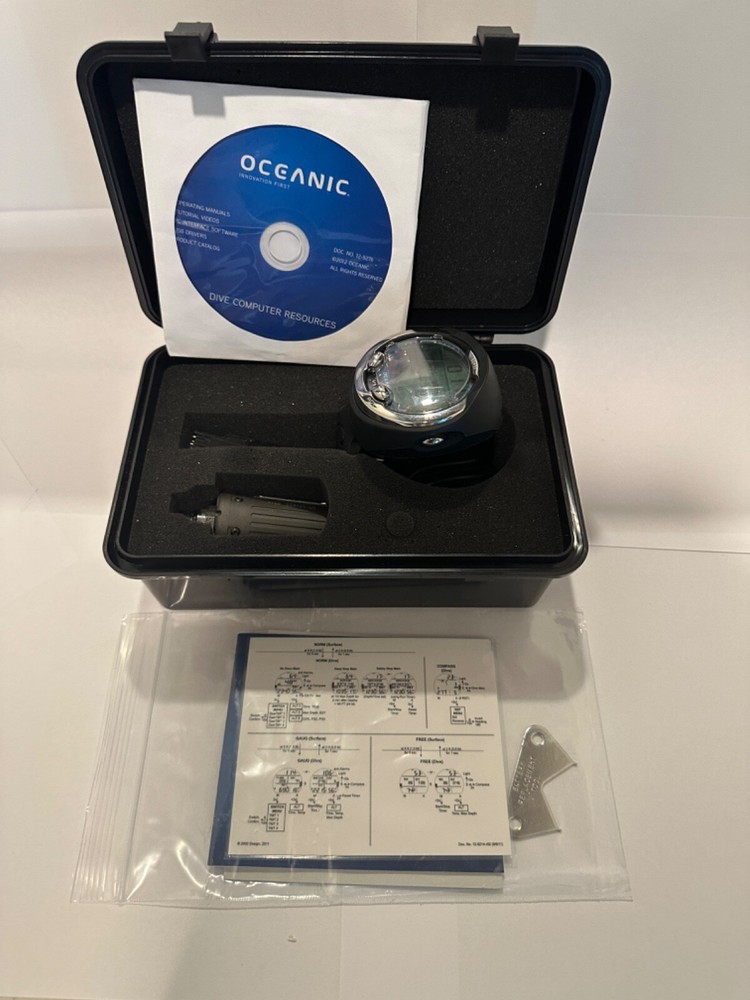Oceanic VT4 Air Integrated Wrist Style Scuba Dive Computer + Transmitter