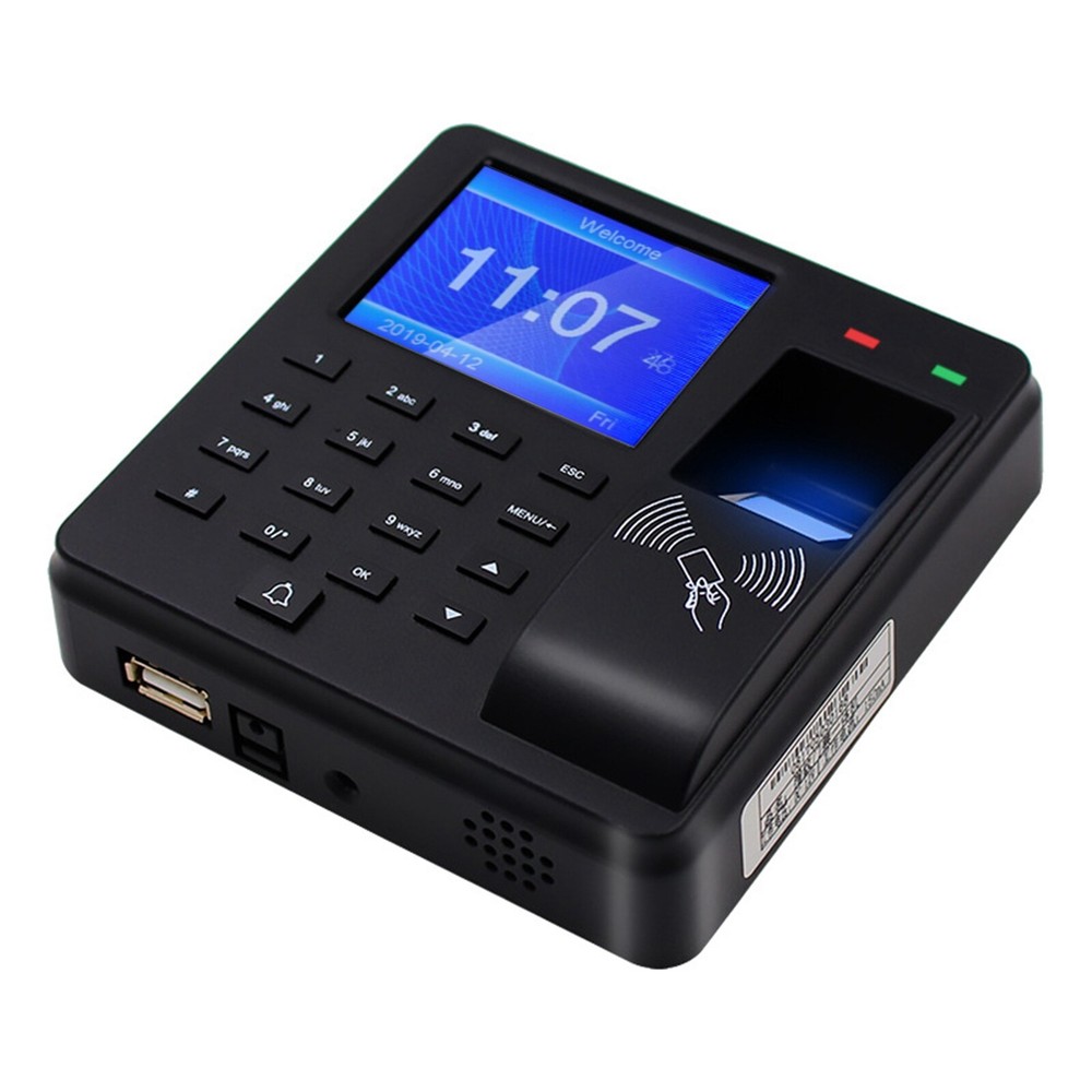 Office Employee Fingerprint Attendance Machine Time Clock Biometric Checking-in