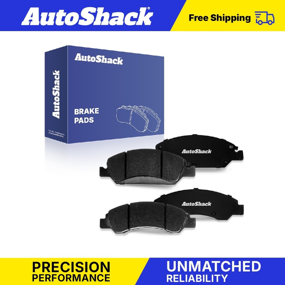 Front Ceramic Brake Pad Set for 2005-2018 Chevrolet Silverado 1500