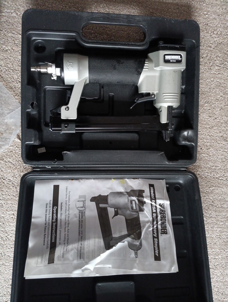 Super Bonder Upholstery Stapler With Staples