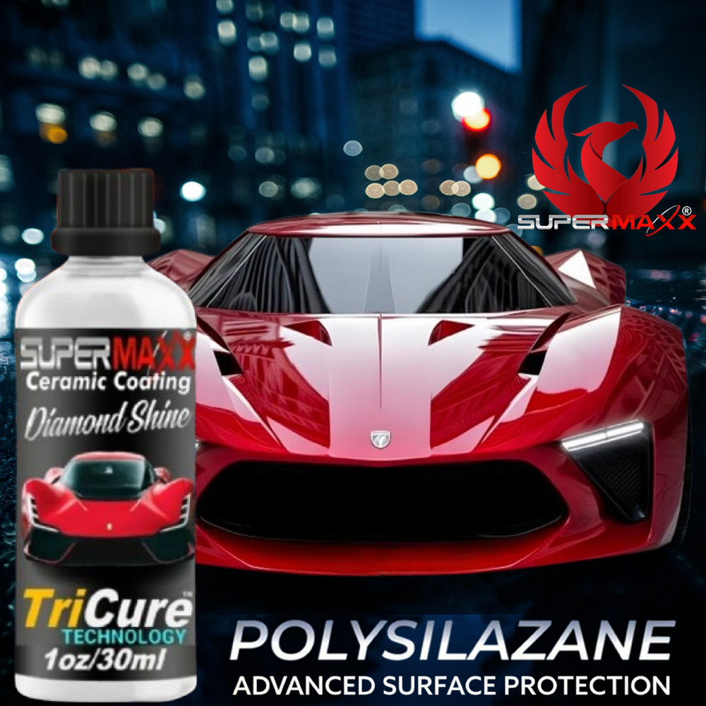 CERAMIC CAR COATING "PRO GRADE POLYSILAZANE TRICURE TECHNOLOGY PROTECTION" - KIT