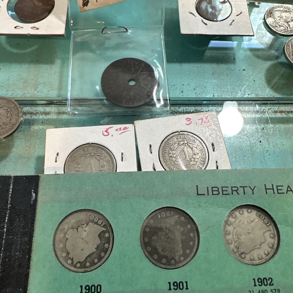 Old Coin Lot, Errors And Other Old Coins