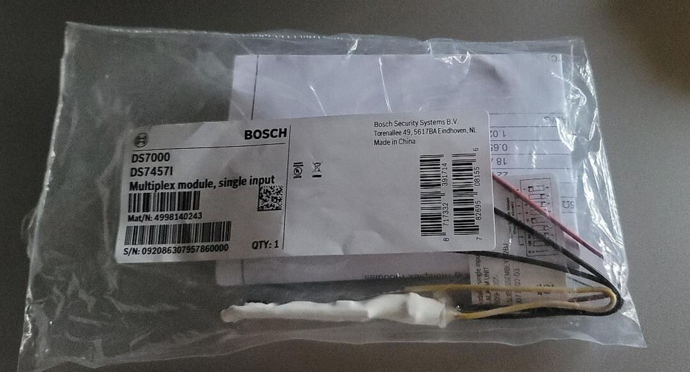 Bosch DS7457I Single‑Zone Input Module