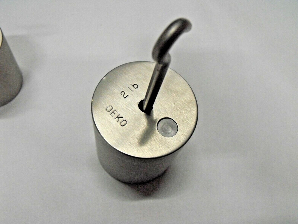 COM-TEN 1-2lb TENSILE PULL STRENGTH TESTER WEIGHTS COMTEN LOAD CELL CALIBRATION