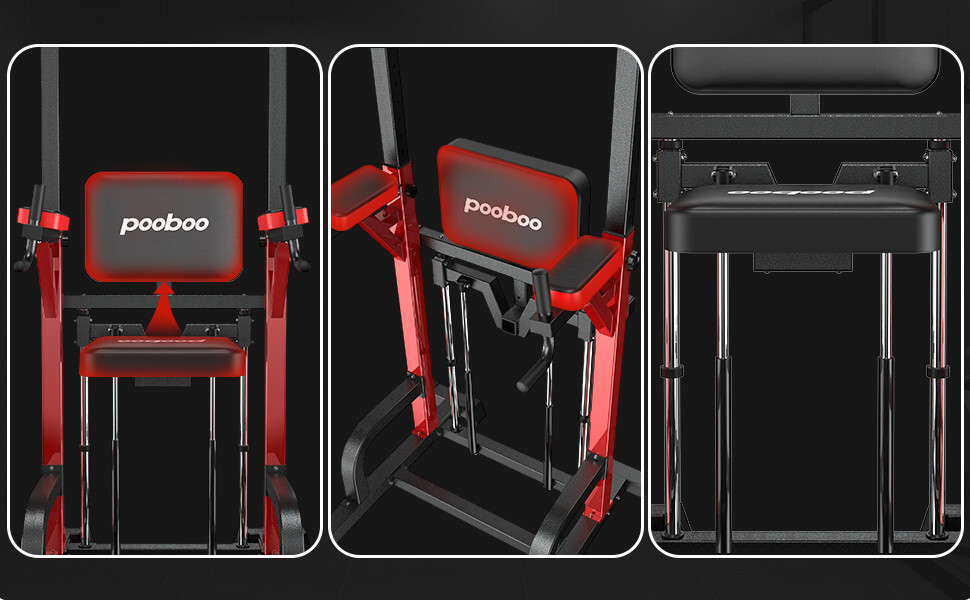 Power Tower Pull Up Bar Dip Station Assistive Trainer Multi-Function Home Gym