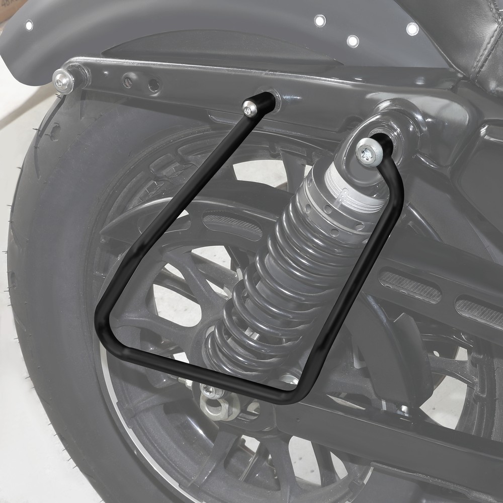 Saddlebag support +Mounting Hardware Fit For Harley Sportster XL883 04-2016