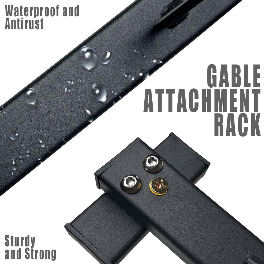 Wall Mounted Lat Pull Down Bar Organizer with Hooks, Home Gym Storage Rack fo...