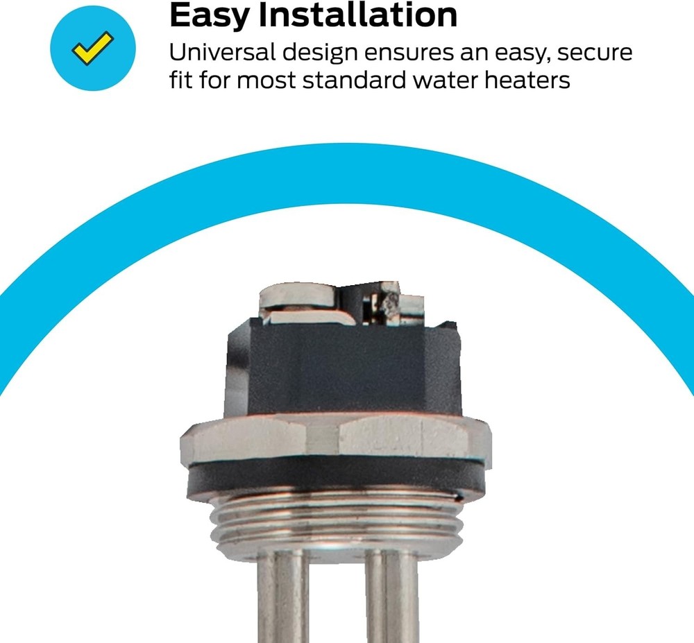 120V x 1500W Copper Electric Water Heater Element – High Watt Density & Durable