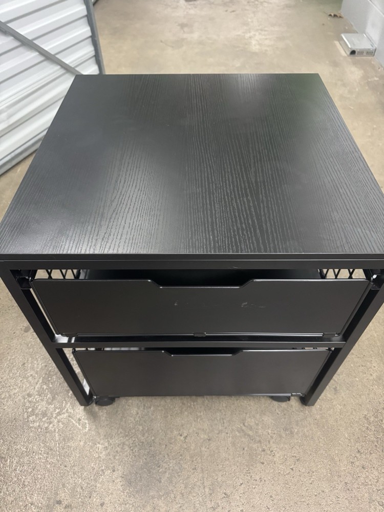 Mini Fridge Stand with Storage Drawer, with Wheels, Heavy Duty