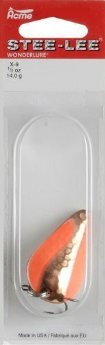 Acme Tackle Stee-Lee Hammered Fluorescent Copper