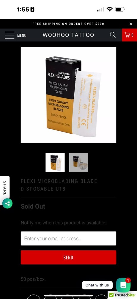 Universal 100 SOFT C-BLADE #9 NEEDLES - DISPOSABLE FLEXI-BLADES